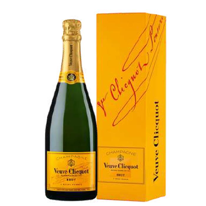 VEUVE CLICQUOT Yellow Label Brut - gift box or naked 75cl