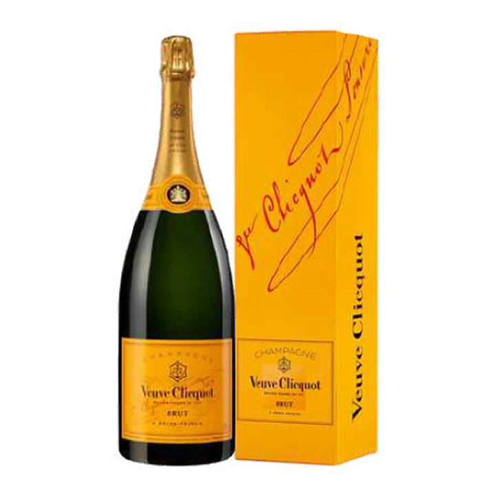VEUVE CLICQUOT Yellow Label Brut - gift box or naked 150cl